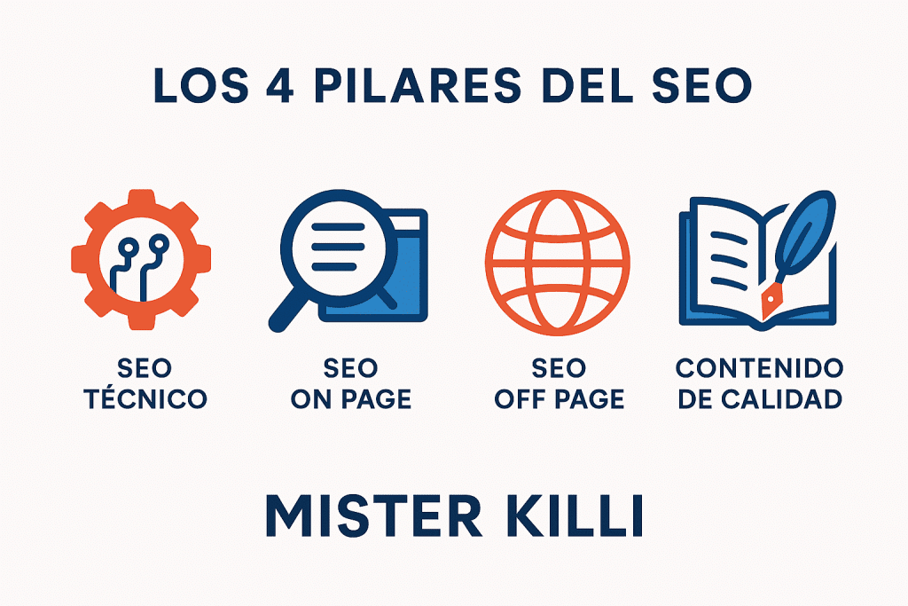 4 pilares del SEO