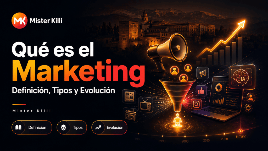 Qué es el Marketing: Definición, Tipos y Evolución | Mister Killi
